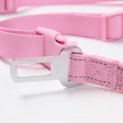 Multipurpose Seatbelt Handsfree Leash & Poop Bag Holder Set