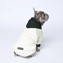 Olive Cream Dog Hoodie