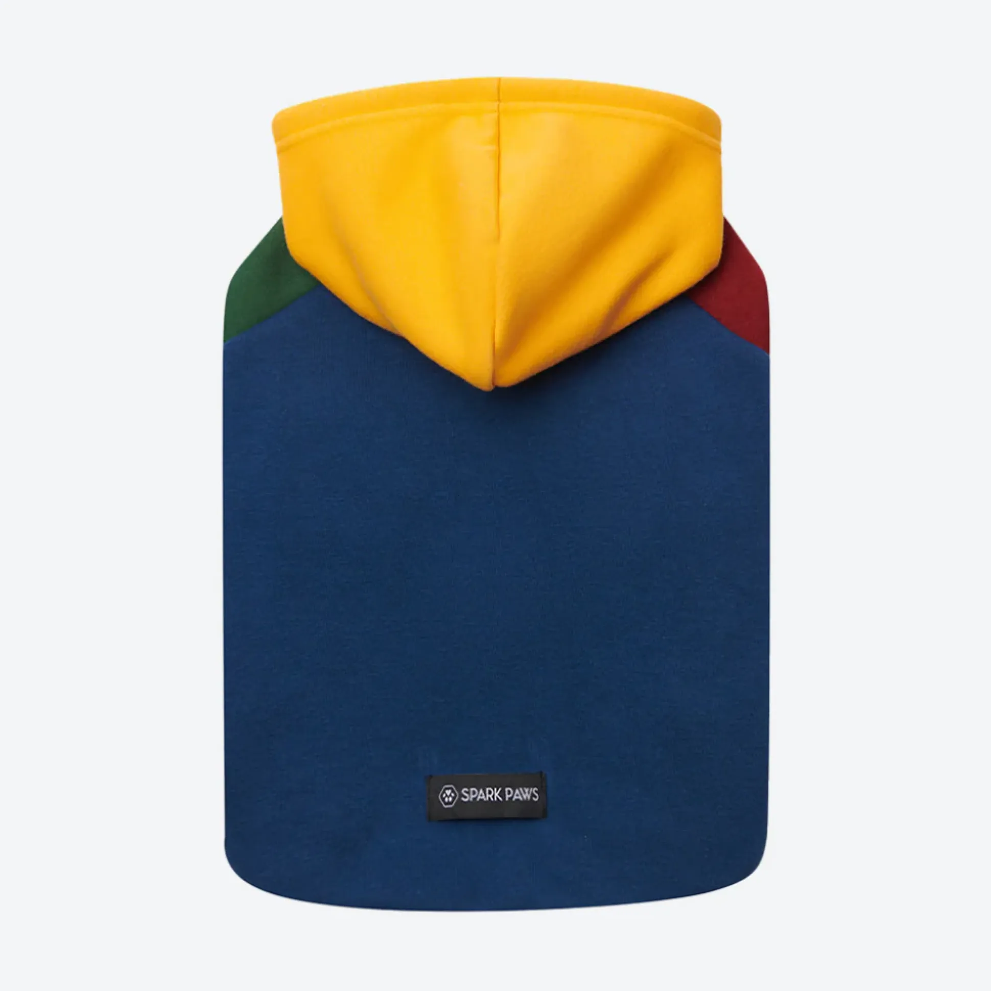 Primary Color Block Dog Hoodie
