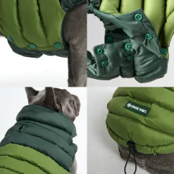 PuffShield Winter Jacket - Green