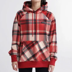 Red Plaid Human Hoodie