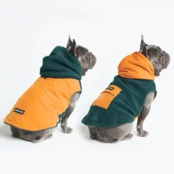 Reversible Jacket - Green and Orange
