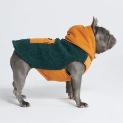 Reversible Jacket - Green and Orange