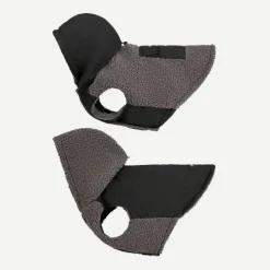 Reversible Sherpa Jacket - Grey and Black