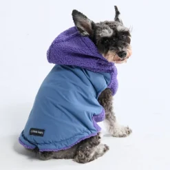 Reversible Sherpa Jacket - Purple and Blue