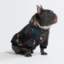 Rock and Roll Dog Hoodie