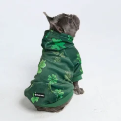 St. Paddy's Dog Hoodie - Dark Green (Limited Edition)