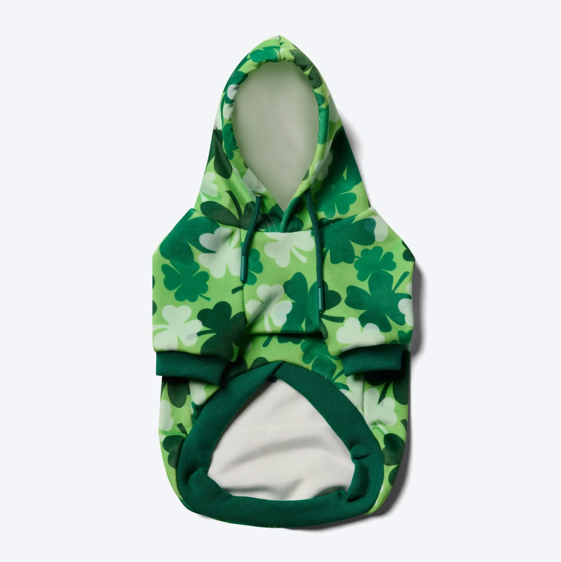 St. Paddy's Dog Hoodie - Shamrocks (Limited Edition)