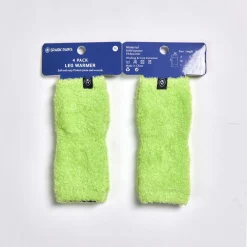 Stretchy Fleece Dog Leg Warmer Sleeves - Lime