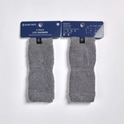 Stretchy Fleece Dog Leg Warmer Sleeves - Grey