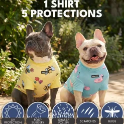Sunblock Dog T-Shirt 2-pack