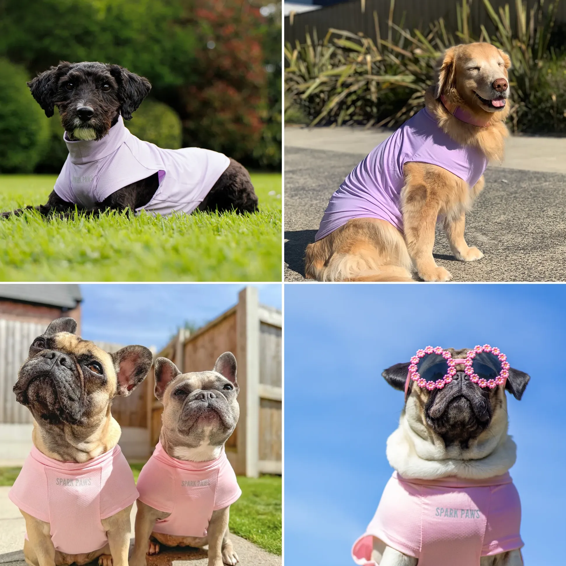 Sunblock Dog T-Shirt 2-pack