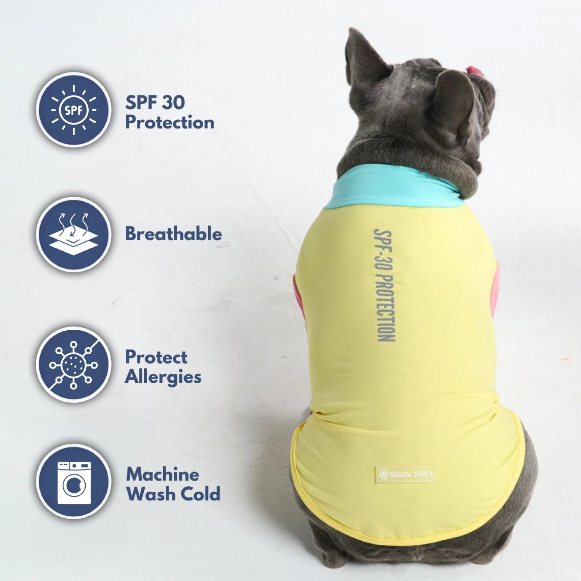 Sunblock Dog T-Shirt - Yuzu
