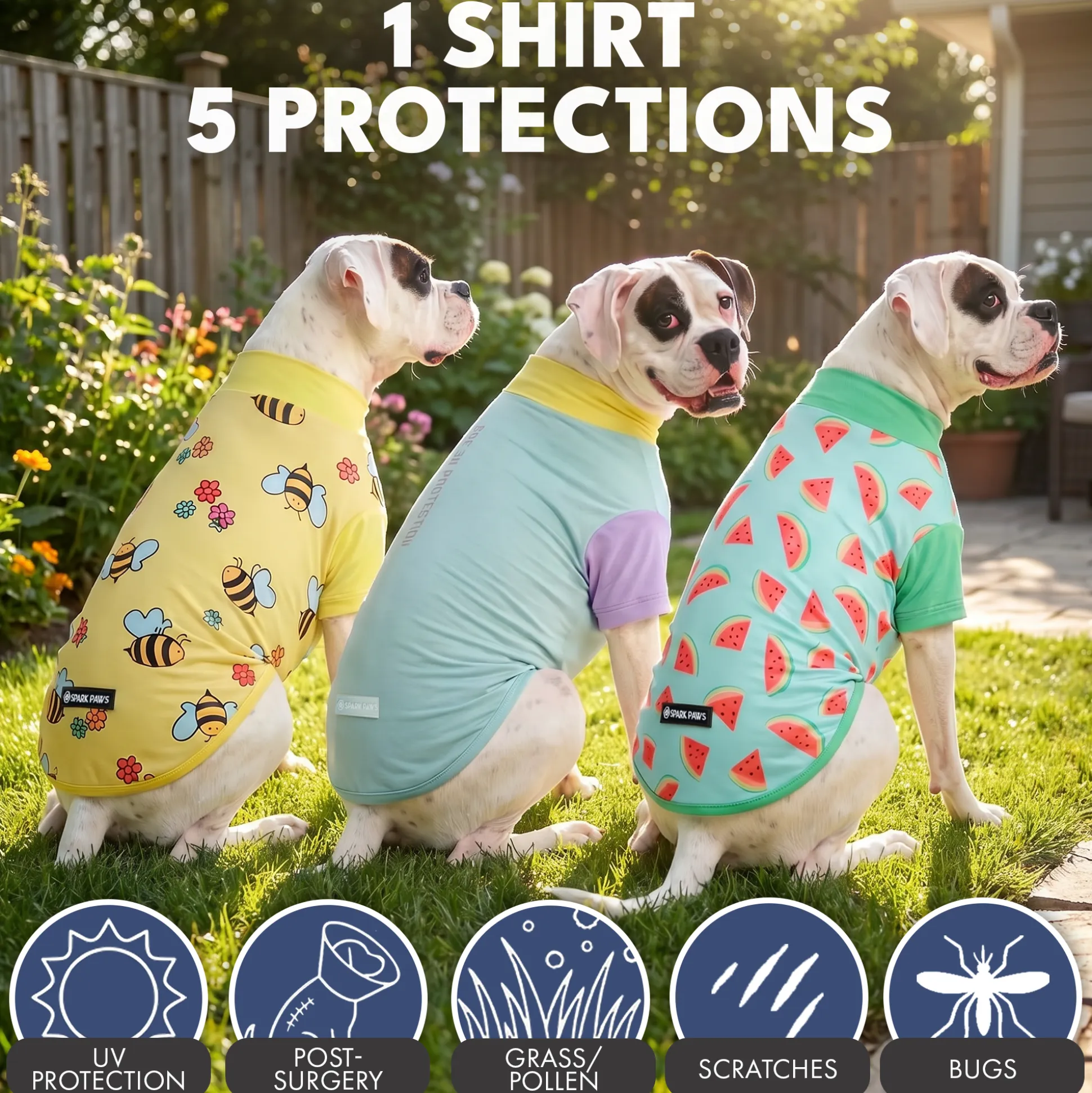 Sunblock T-Shirt 3 Pack