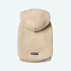 Teddy Sherpa Dog Jacket - Beige