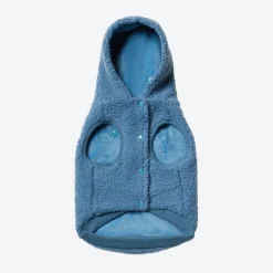Teddy Sherpa Dog Jacket - Blue