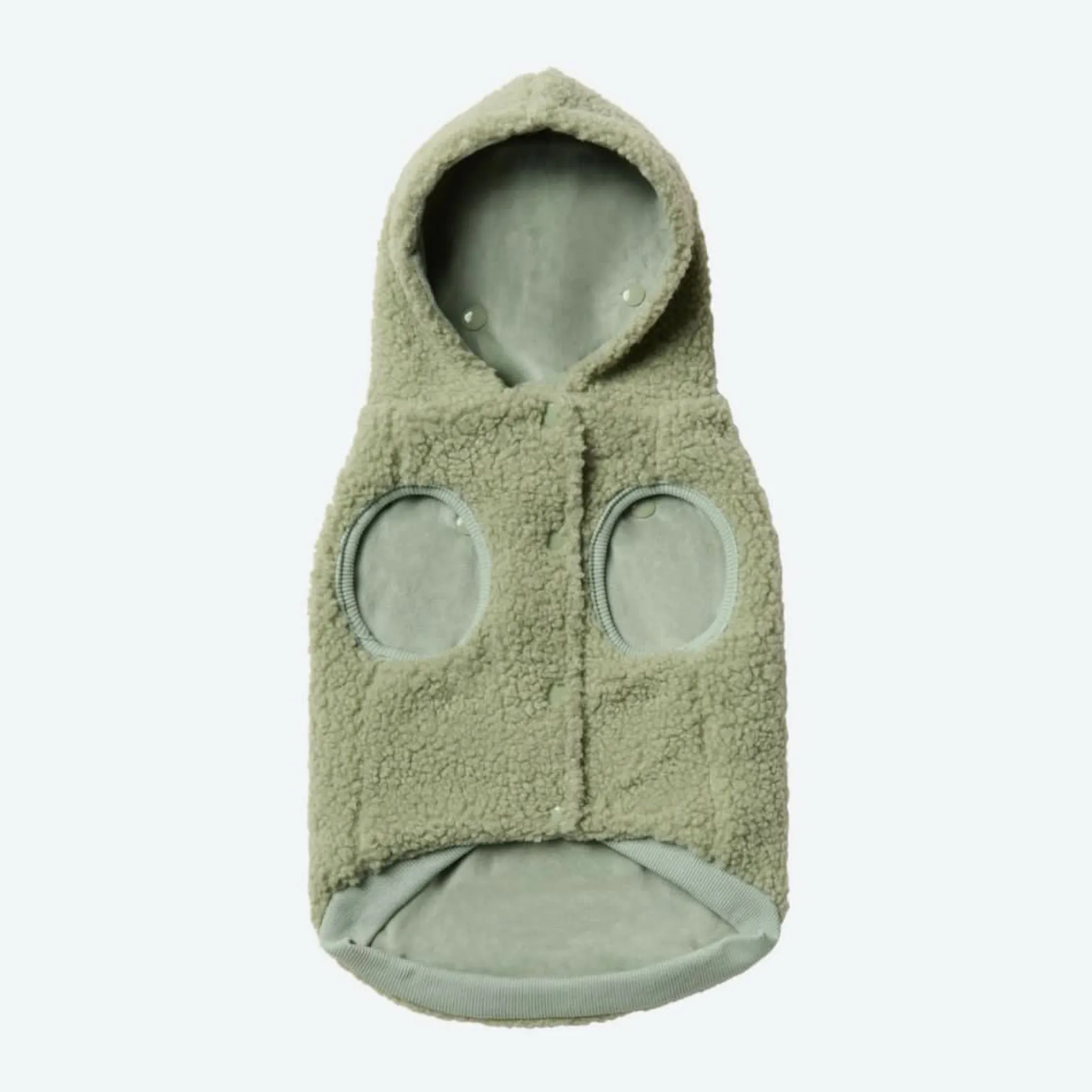 Teddy Sherpa Dog Jacket - Light Green