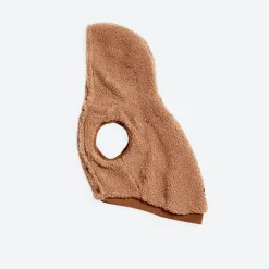 Teddy Sherpa Fleece Dog Jacket - Brown
