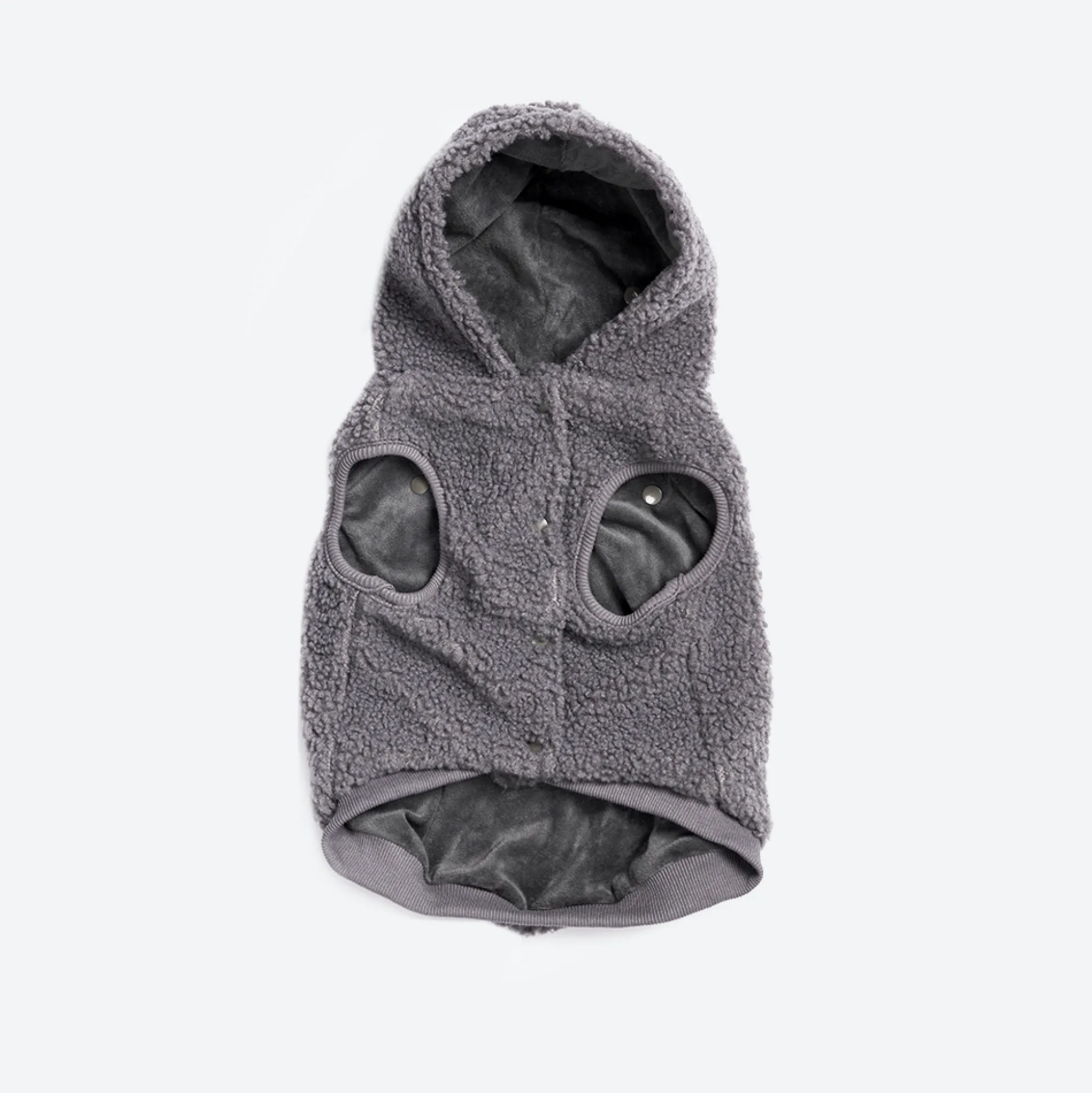 Teddy Sherpa Jacket - Grey