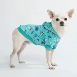 The Australia Dog Hoodie - Teal