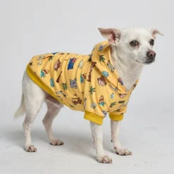 The Australia Dog Hoodie - Yellow