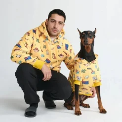 The Australia Dog Hoodie - Yellow
