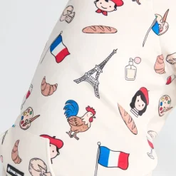 The France Dog Hoodie - Beige