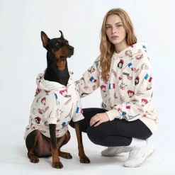 The France Human Hoodie - Beige