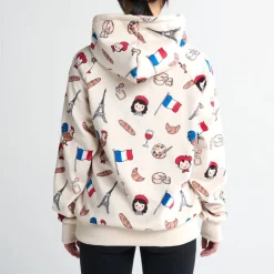 The France Human Hoodie - Beige