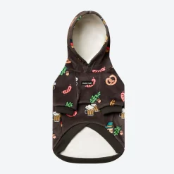 The Germany Dog Hoodie - Dark Brown