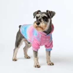 Velvet Dog Hoodie - Snow Cone