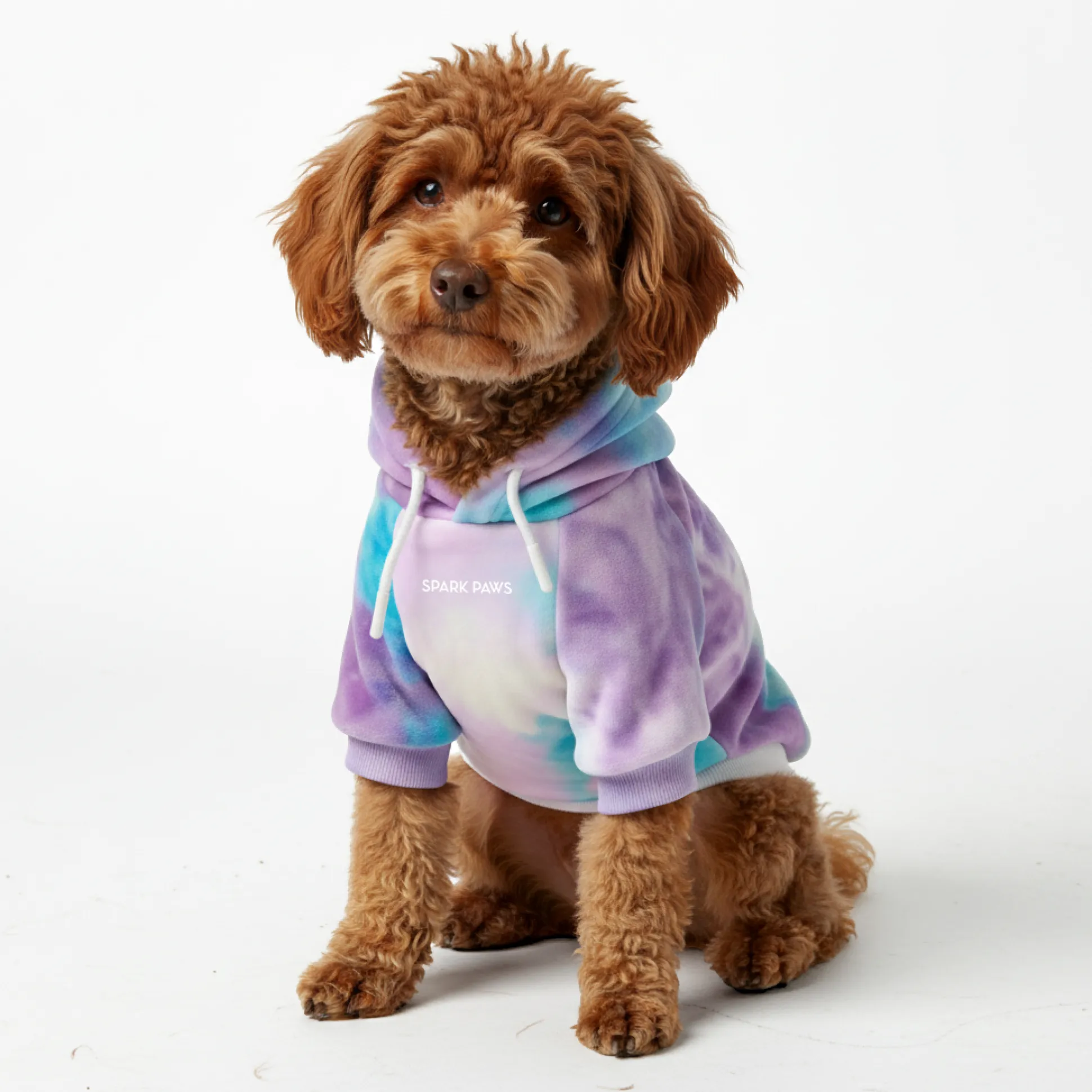 Velvet Dog Hoodie - 90s Retro