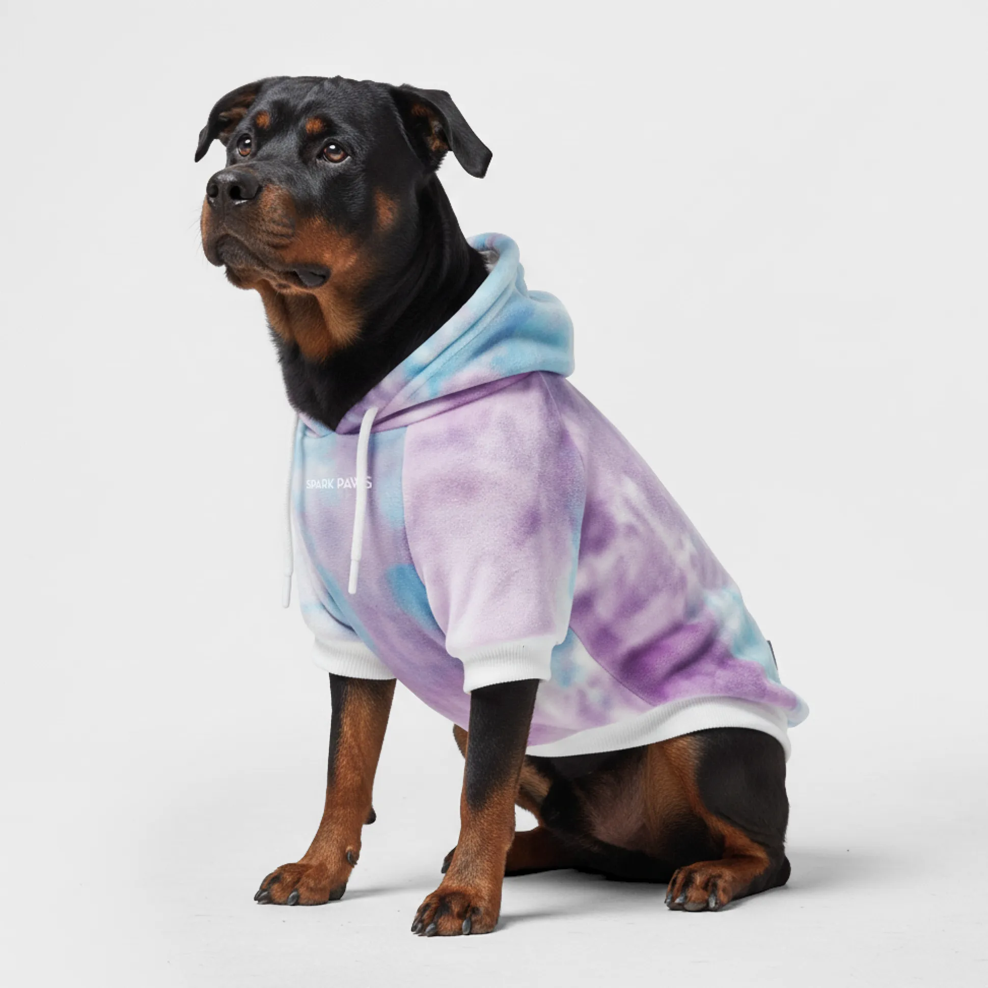 Velvet Dog Hoodie - 90s Retro