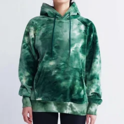 Velvet Human Hoodie - Emerald Green