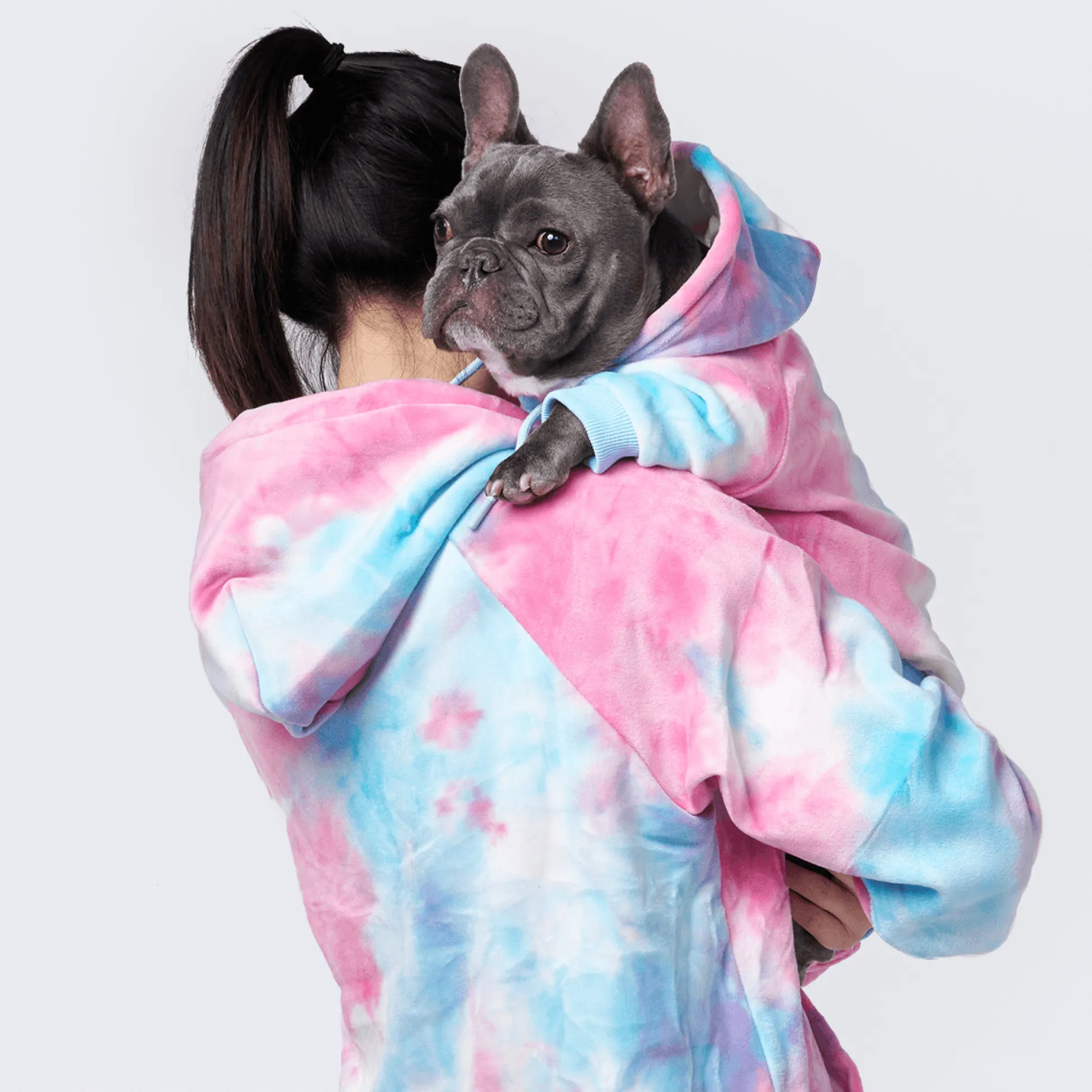 Velvet Human Hoodie - Snow Cone