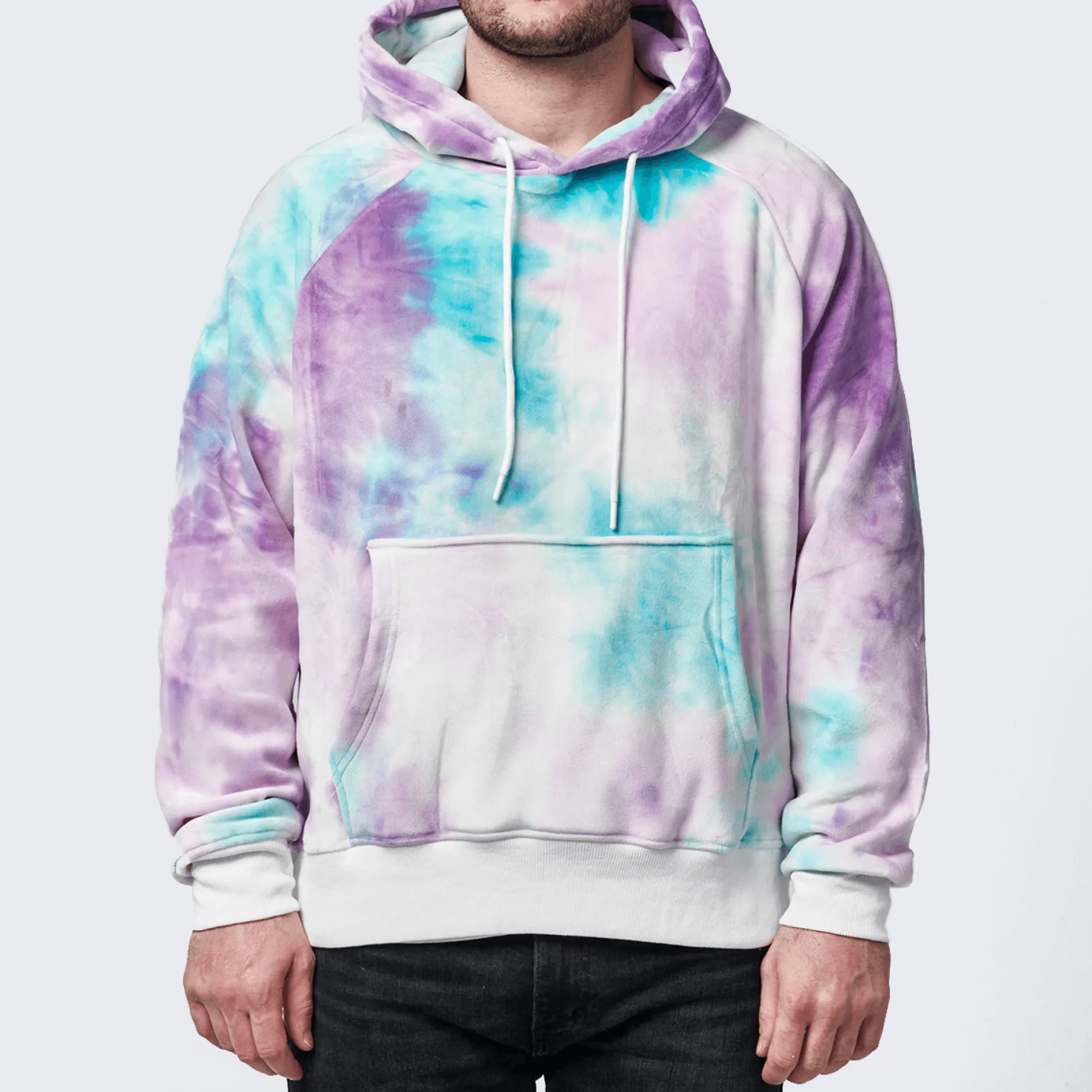 Velvet Human Hoodie - 90s Retro