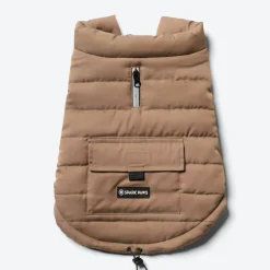 WarmShield Water-Resistant Jacket - Tan