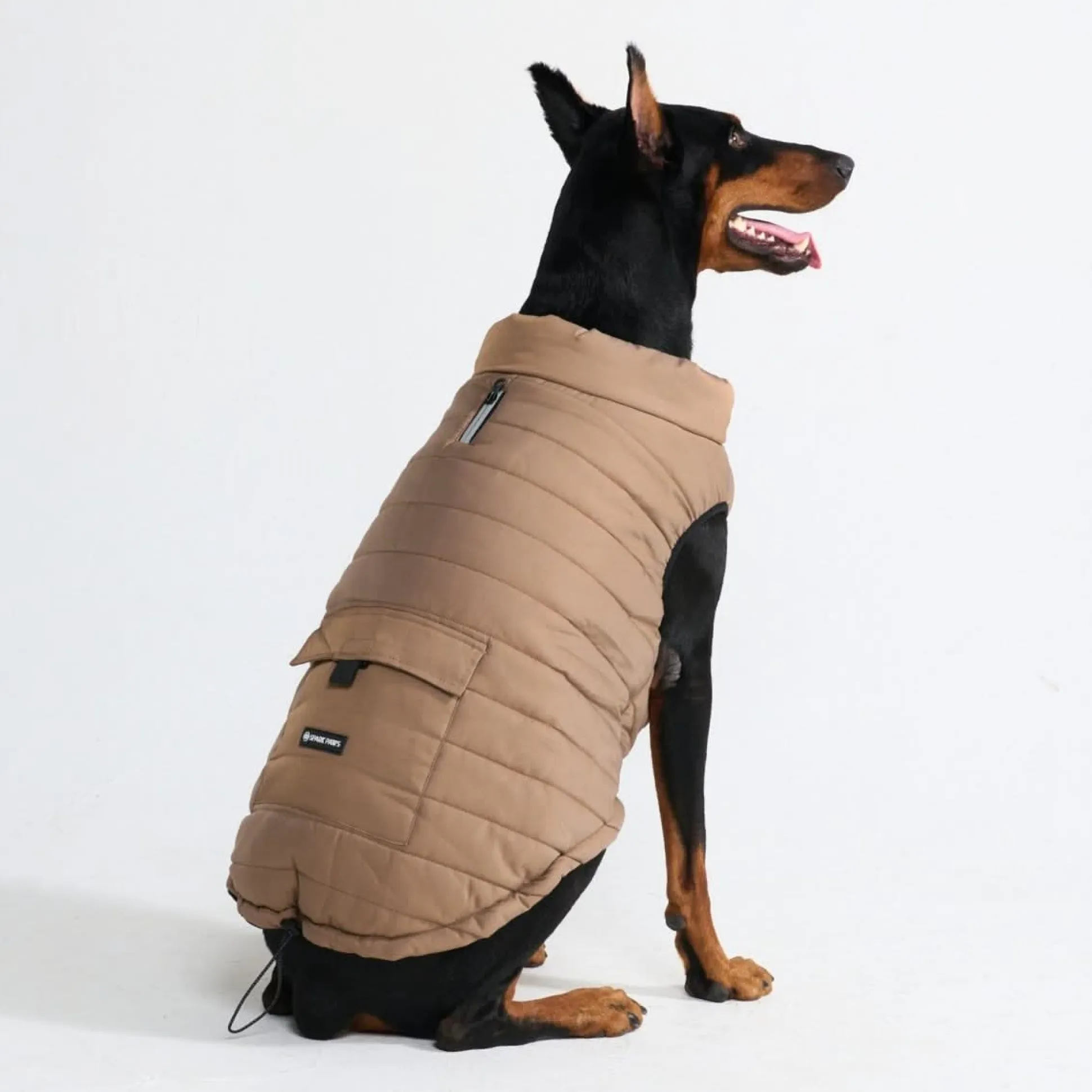 WarmShield Water-Resistant Jacket - Tan