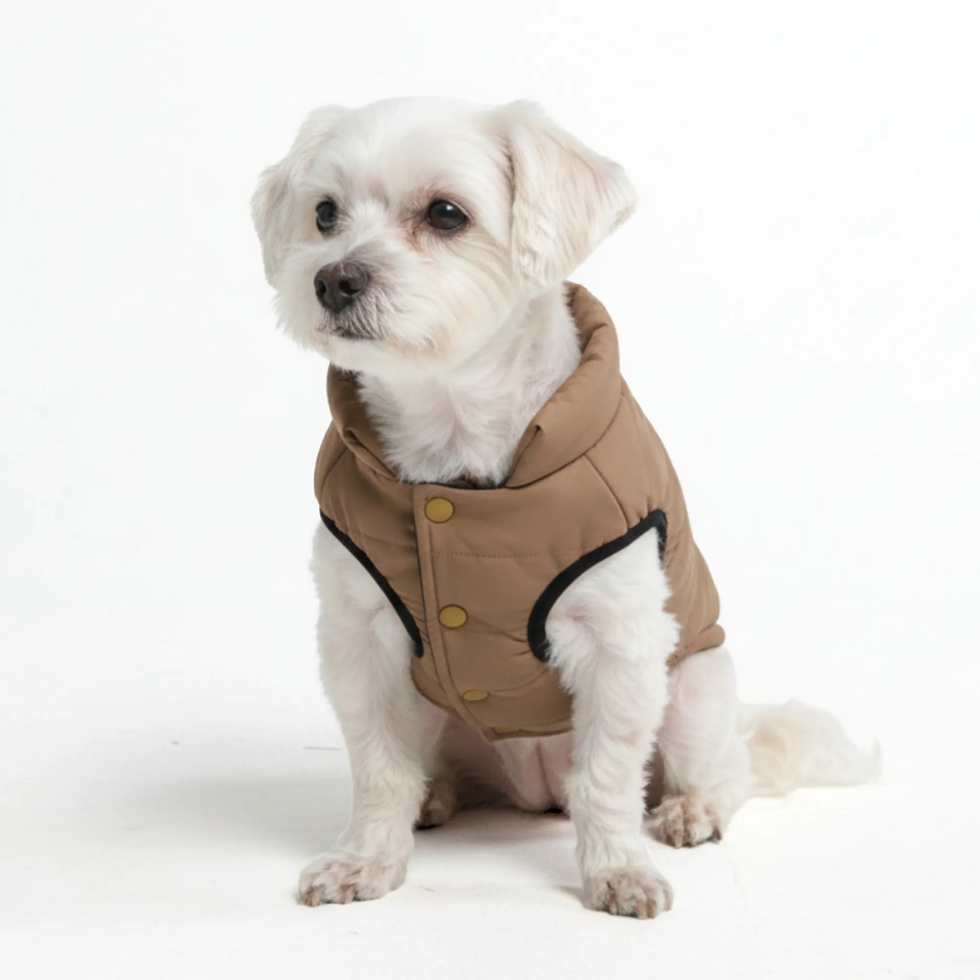 WarmShield Water-Resistant Jacket - Tan