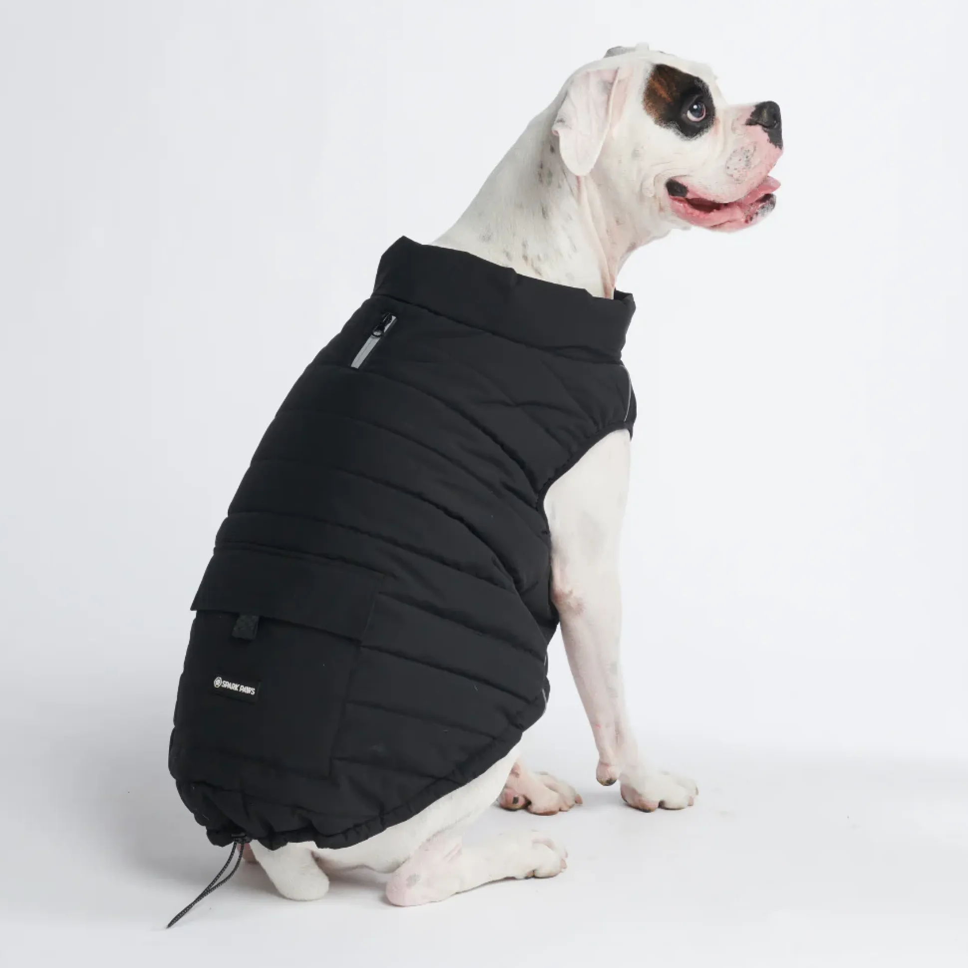 WarmShield Water-Resistant Jacket - Black