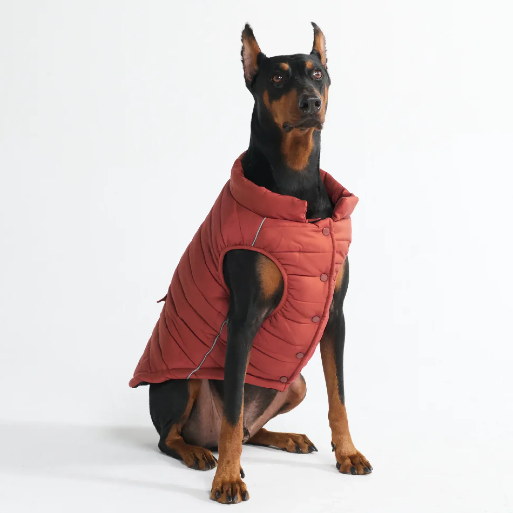 WarmShield Water-Resistant Jacket - Crimson