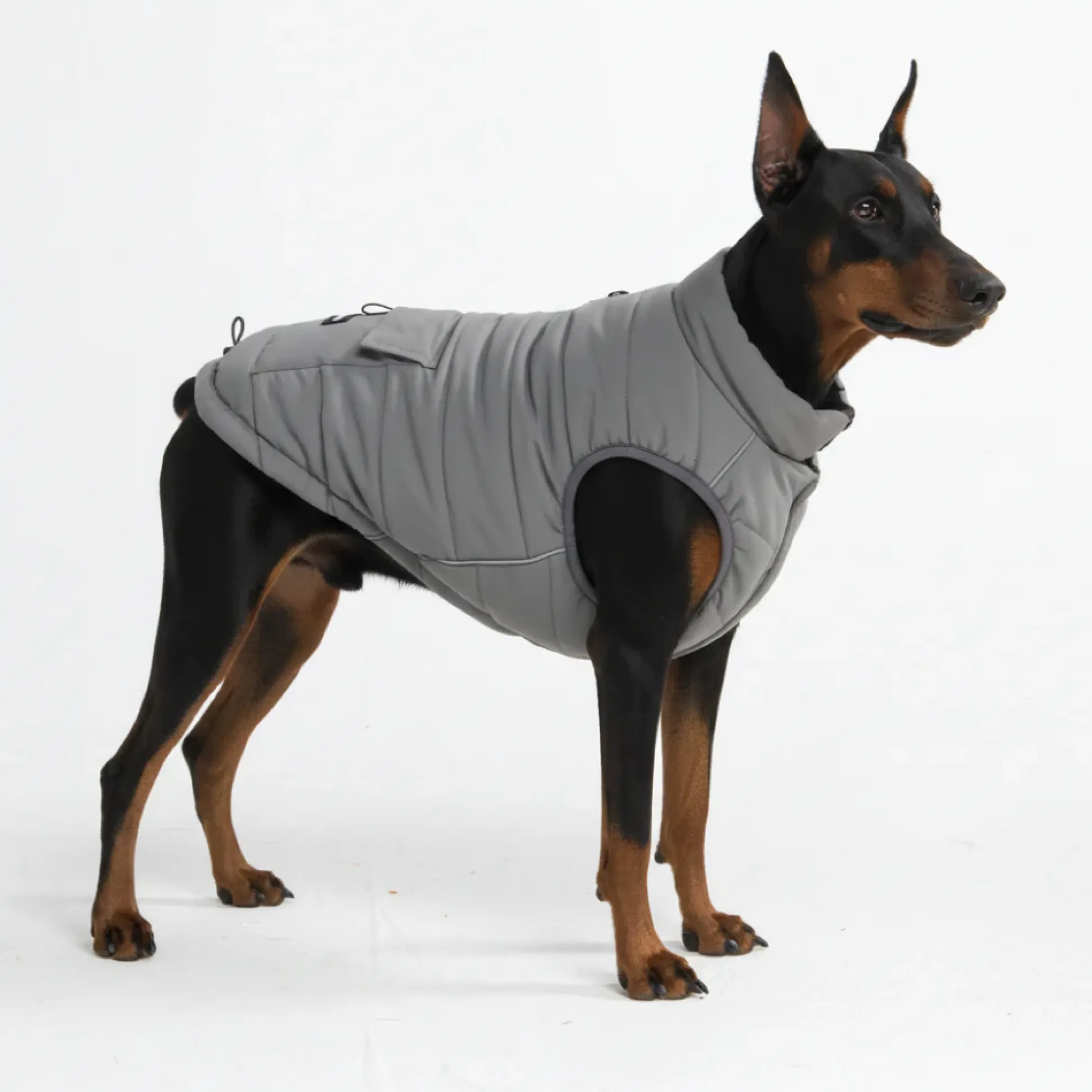WarmShield Water-Resistant Jacket - Grey